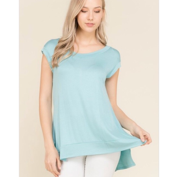 Aqua loose fit tunic - Picture 2 of 5